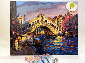 04050141 Dawn Venice Standard Size Number Painting (40*50cm)