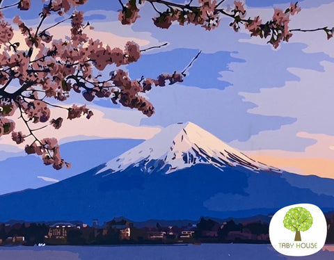 04050147 Mount Fuji Standard Size Number Painting (40*50cm)