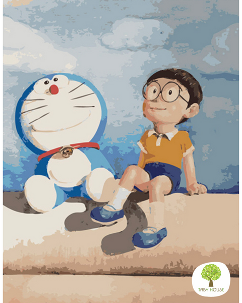 04050165 Doraemon Standard Size Number Painting (40*50cm)