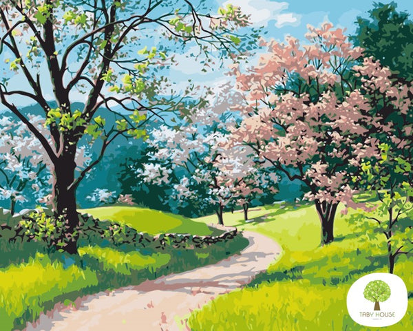 04050106 Spring Forest Standard Size Number Painting (40*50cm)