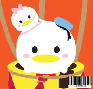 N02020014 Donald and Daisy Tsum Tsum Series Small Size Number Painting (20x20cm)