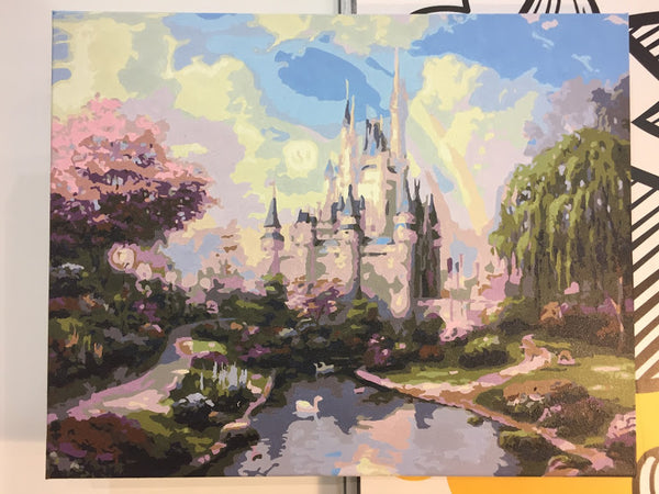 04050103 Enchanted Castle Standard Size Number Painting (40*50cm)