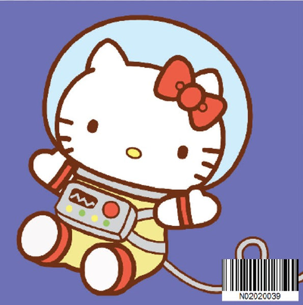 N02020039 Astronaut Hello Kitty Series Small Size Number Painting (20x20cm)